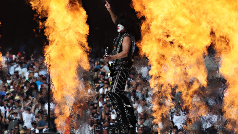 AFL grand final entertainment sealed with a KISS show big on spectacle