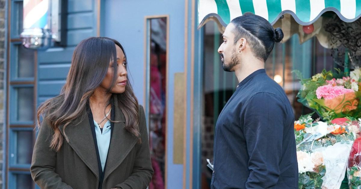 Denise exit revealed in EastEnders as she confronts violent killer Ravi