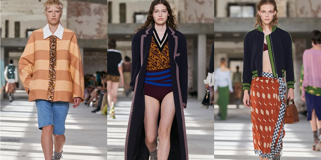 Dries Van Noten SS24 Shines In Mismatched Patterns