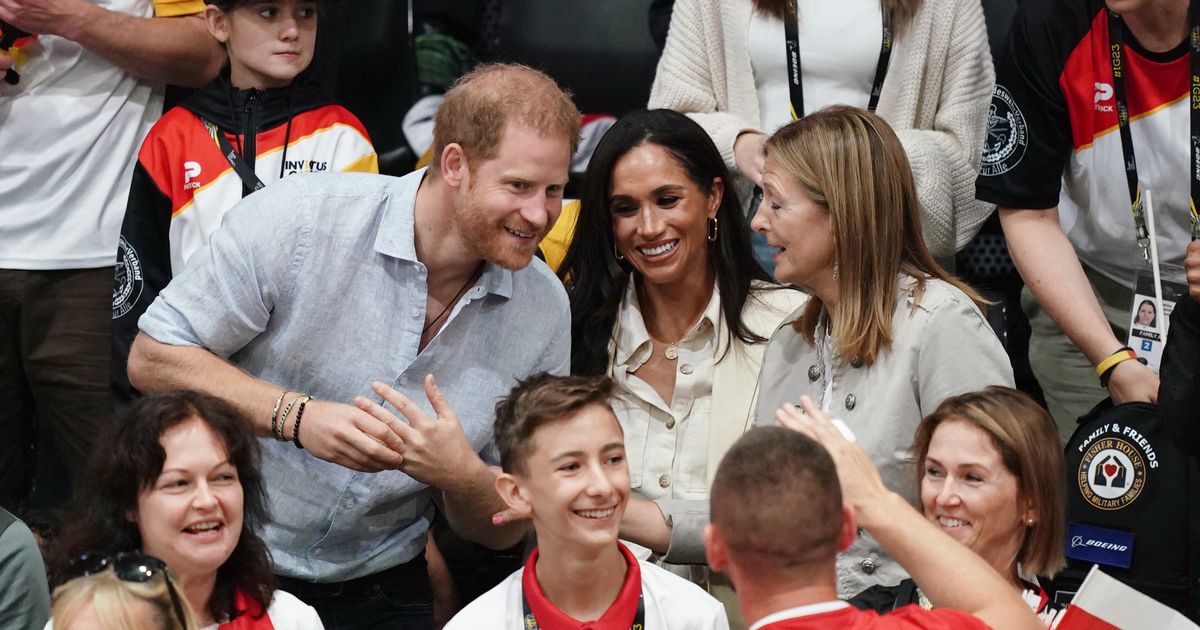 Harry couldnt look happier as he celebrates 39th birthday with Meghan at Invictus Games