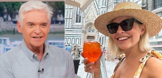 Holly Willoughby all smiles after Phillip Schofield 'moves on'