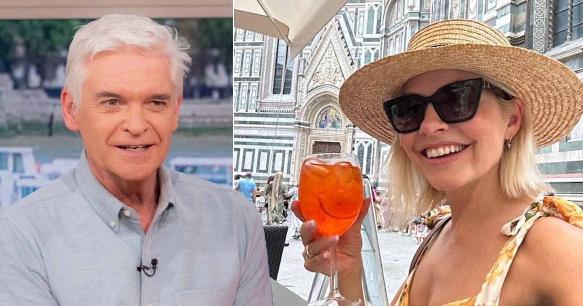 Holly Willoughby all smiles after Phillip Schofield 'moves on'