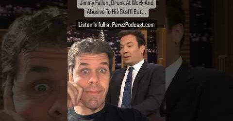 Jimmy Fallon, Drunk At Work And Abusive To His Staff! But… | Perez Hilton