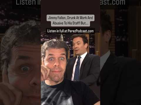 Jimmy Fallon, Drunk At Work And Abusive To His Staff! But… | Perez Hilton