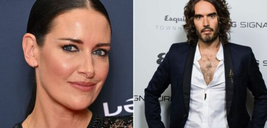 Kirsty Gallacher supports Russell Brand as he denies serious allegations