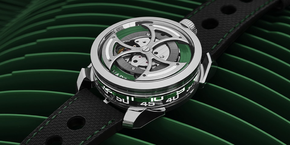 MB&F’s Third M.A.D.1 Wristwatch Comes in a Vivid Green Hue