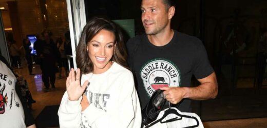 Mark Wright and Michelle Keegan spotted sneaking out of the NTAs in tracksuits after ditching glam outfits | The Sun