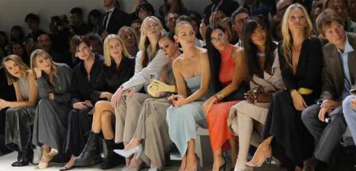 Now that&apos;s a front row! Fashion royalty hit Milan Fashion Week