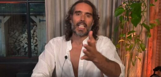 Russell Brand begs fans to give him money after being cut off from YouTube