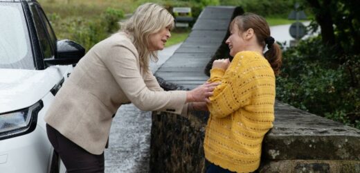 Sobbing Lydia opens up to shocked Kim about her rape ordeal in Emmerdale