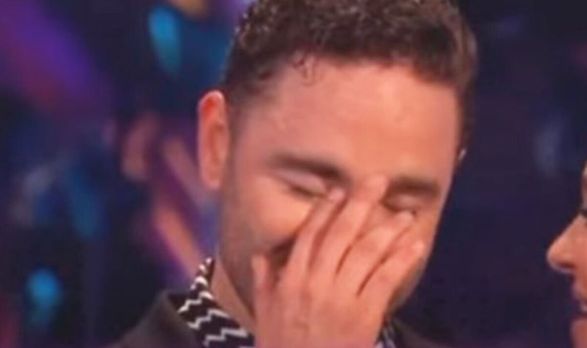 Adam Thomas broke down in tears and fell to knees in unseen Strictly moment