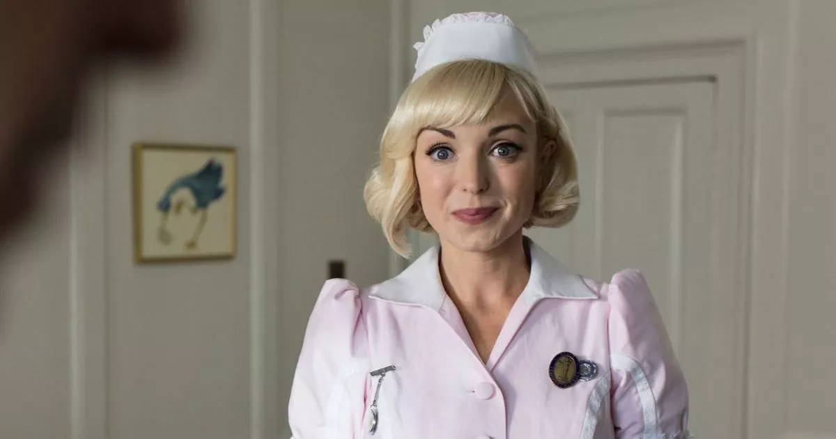 Call the Midwifes Helen George now has Wednesday Addams black hair