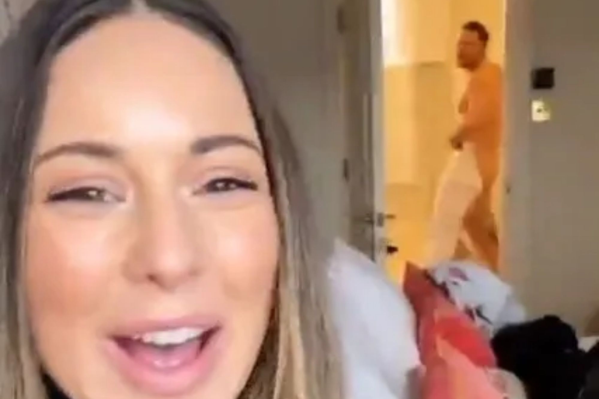 Louise Thompson shocks fans as she accidentally films fiance Ryan NAKED dancing | The Sun