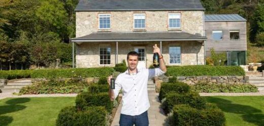 Lucky father-of-two scoops £2m Omaze cottage in Devon and £100K cash