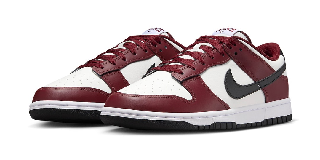 Nike Dunk Low Arrives in "Dark Team Red"