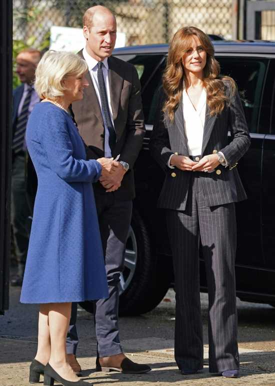 Princess Kate repeated a Holland Cooper suit for a Black History Month event