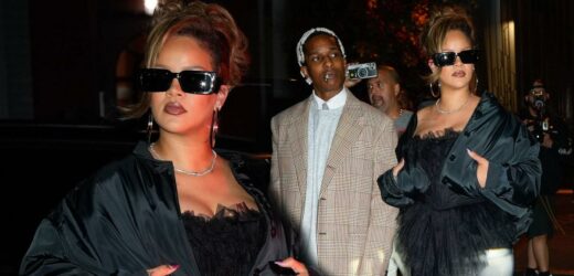 Rihanna looks unreal 2 months after giving birth on date night with A$AP Rocky