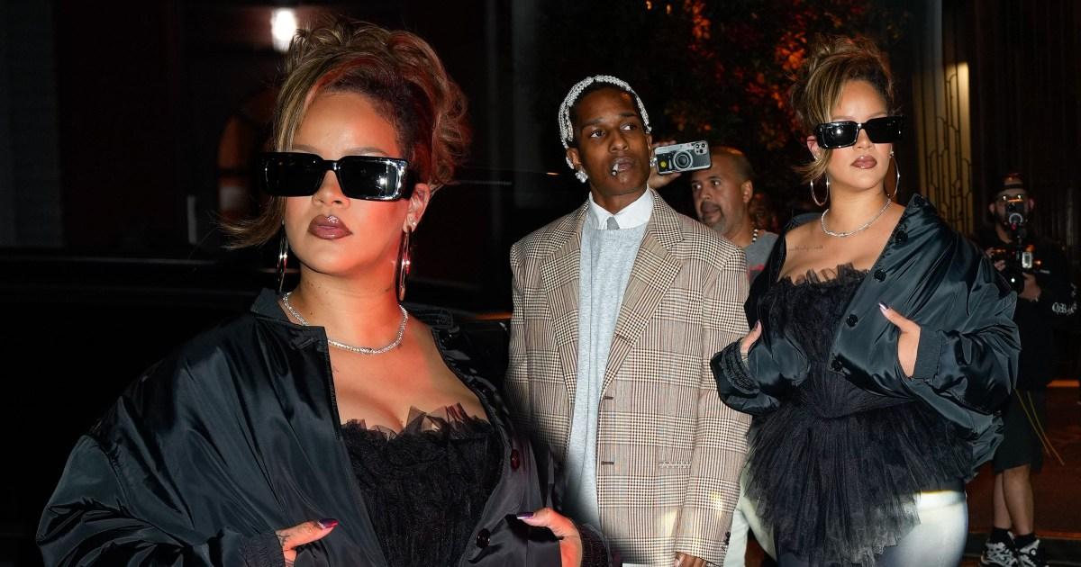 Rihanna looks unreal 2 months after giving birth on date night with A$AP Rocky