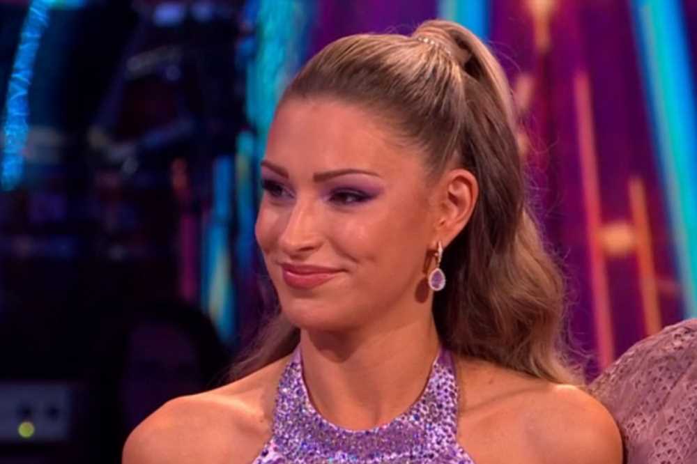 Strictly star sparks fan fears as she struggles to hold back tears on show | The Sun