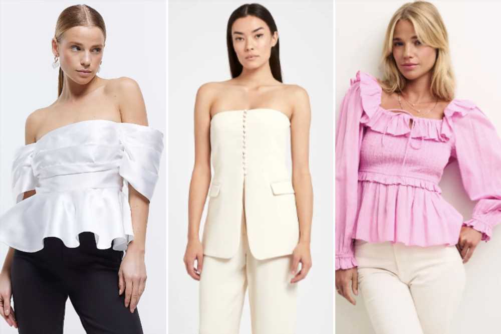 The peplum top is back – here is where to buy the best on the high street | The Sun