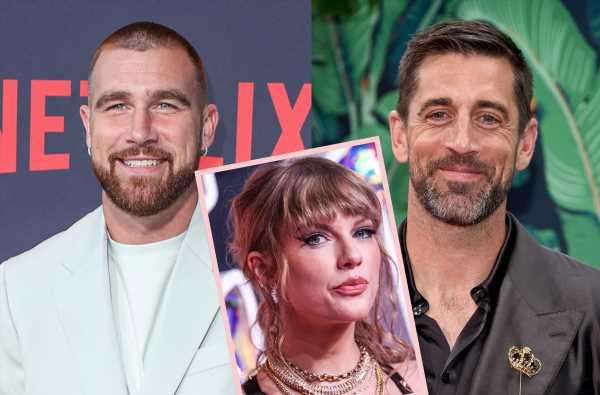 Travis Kelce Was SO NICE To Aaron Rodgers Before QB's Shady Podcast Appearance – Is This Really About Taylor Swift?!