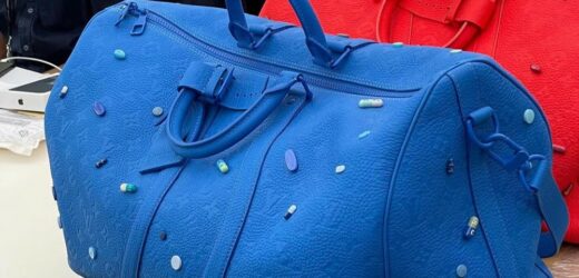 First Look at the Rumored Damien Hirst x Louis Vuitton Keepall Bag