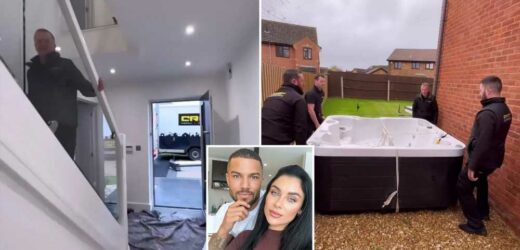 Inside Cally Jane Beech’s huge new home with SAS star fiance DJ O’Neil in luxury estate with hot tub and panelled walls | The Sun