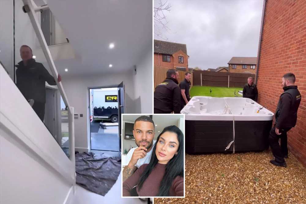 Inside Cally Jane Beech’s huge new home with SAS star fiance DJ O’Neil in luxury estate with hot tub and panelled walls | The Sun