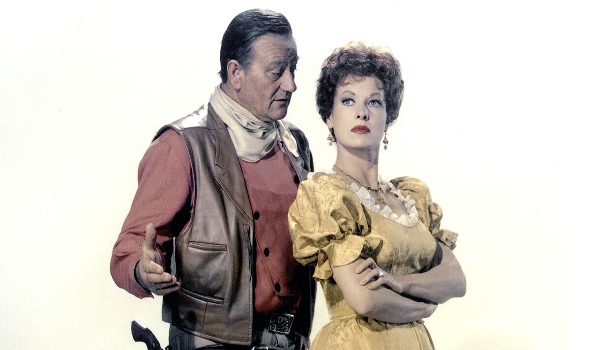 John Wayne’s spanking of co-star so authentic she had bruises for a week