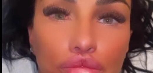 Katie Price reveals new lips and bum as she shares gruesome video of filler being injected