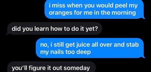 People breaking up with partners over TikTok &apos;orange peel theory&apos;