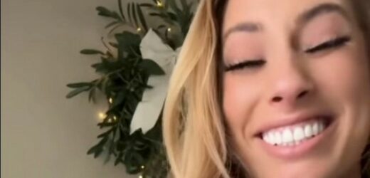 Stacey Solomon wipes away tears as fans brutally savage Christmas decorations