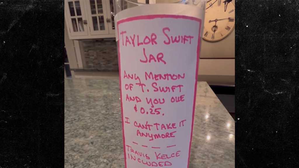 Taylor Swift Money Jar Goes Viral, Husband Makes Wife Pay For Taylor Talk