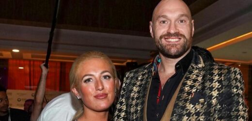 Tyson Fury is utterly unrecognisable with full head of hair in Paris wedding pics