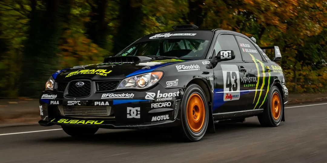 Ken Block's 2004 Subaru Impreza 2.5 RS Surfaces for Auction