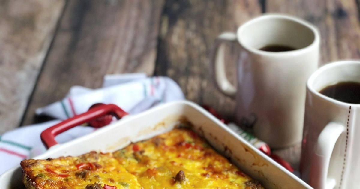 Kick off Christmas with a hearty breakfast potato bake – recipe