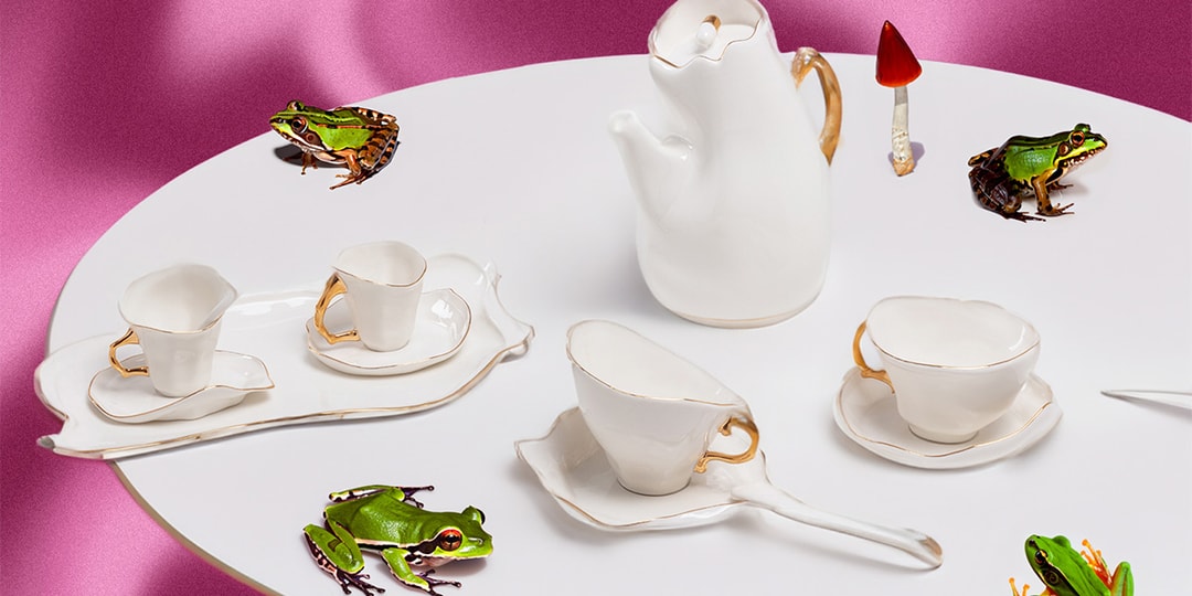 SELETTI and JORDANLUCA Deliver Rave-Inspired Warped Tea Set