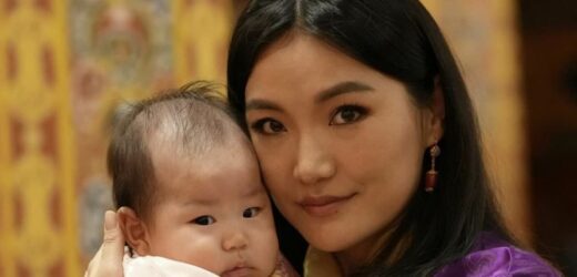 The Queen of Bhutan announces the name of her three-month-old daughter